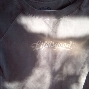 Life Is Good Gray Sweatshirt